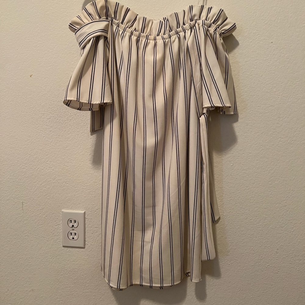 Strapless sundress